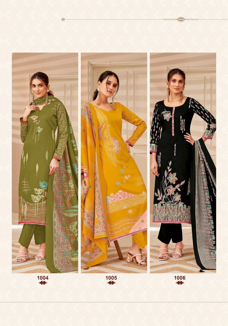 Kaara Vol 1 By Suryajyoti jaam Satin Printed Dress Material Wholesale Online